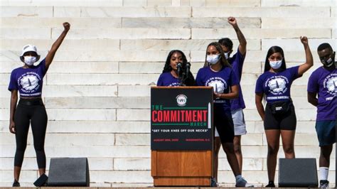 Meet the young leaders campaigning for racial justice .